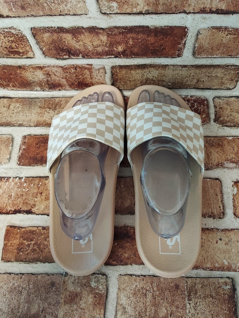 Pre-owned Vans Checkerboard Slides - Picture 5 of 10